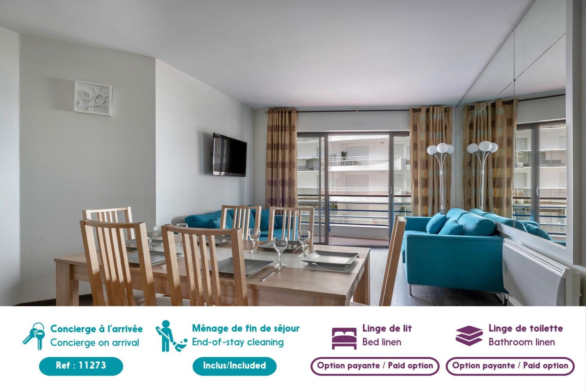 Appart 4 Adultes 2 Enfants - Acces Plage Direct Le Pouliguen Ngoại thất bức ảnh